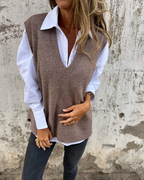 EVELYN™ - Stylish Knit Sweater Vest