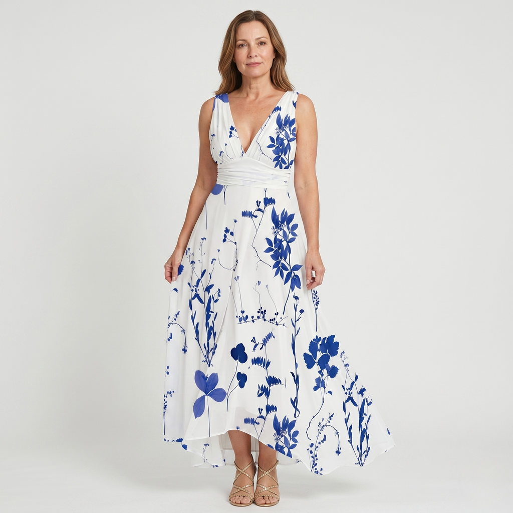 MIRIANNE™ - Timeless Floral Maxi Dress