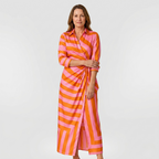 EDNA™ – Wrap Dress with a Bold Print