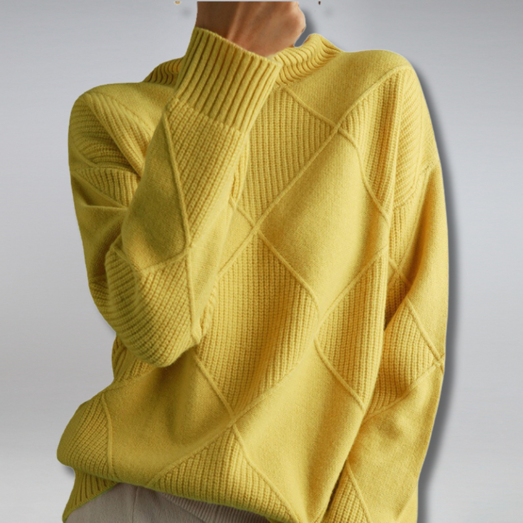 LINLEY™ | Luxe Ribbed Turtleneck Pullover