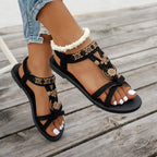 ZAVI™ – Chic Casual Strappy Summer Flats