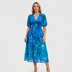 ANNELIE™ – Daydream Floral Midi Dress