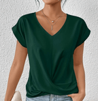 Carolyn | Flattering V-Neck Top